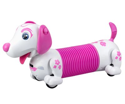 Разтеглив робо дакел YCOO Robo Dash Dackel Robotic Puppy Pink Silverlit 88742