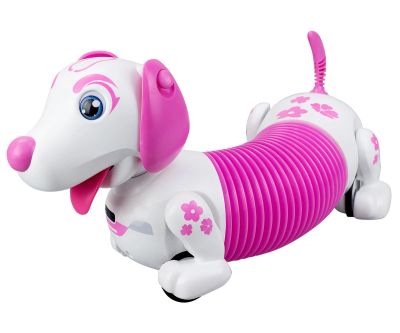 Разтеглив робо дакел YCOO Robo Dash Dackel Robotic Puppy Pink Silverlit 88742