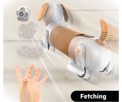 Разтеглив робо дакел YCOO Robo Dash Dackel Robotic Puppy Pink Silverlit 88742