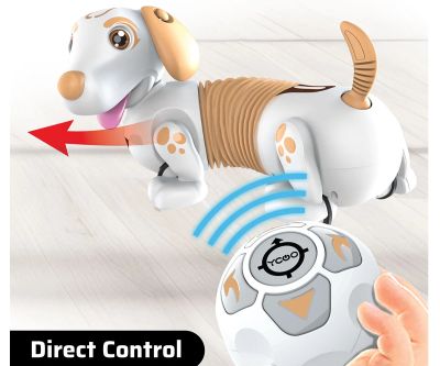 Разтеглив робо дакел YCOO Robo Dash Dackel Robotic Puppy Pink Silverlit 88742