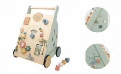 Дървена проходилка Walker за прохождане 24011