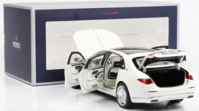 Метална кола Mercedes-Maybach S 680 4 MATIC 2021 Norev 1:18 - 183918