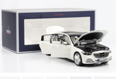 Метална кола Mercedes-Maybach S 680 4 MATIC 2021 Norev 1:18 - 183918