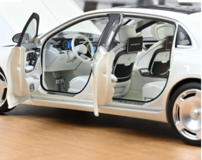 Метална кола Mercedes-Maybach S 680 4 MATIC 2021 Norev 1:18 - 183918