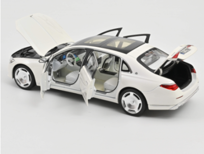 Метална кола Mercedes-Maybach S 680 4 MATIC 2021 Norev 1:18 - 183918