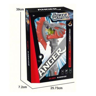 Брадва с двойно колело и драконови зъби Power Rangers Dino Axe