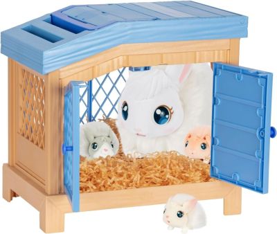MOOSE Little Live Pets Зайче с 3 Изненади Mama Surprise 26593