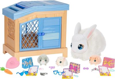 MOOSE Little Live Pets Зайче с 3 Изненади Mama Surprise 26593