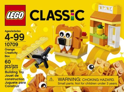 Конструктор LEGO CLASSIC 10709 Жълта кутия за творчество