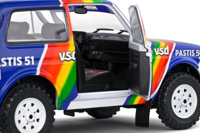Метална кола LADA NIVA WHITE #182 JABOUILLE/SARDOU PARIS-DAKAR 1984 SOLIDO 1:18 - 1807305