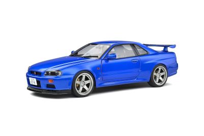 Метален автомобил Nissan Skyline (R34) GT-R SOLIDO 1:18 - 1804306