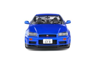 Метален автомобил Nissan Skyline (R34) GT-R SOLIDO 1:18 - 1804306