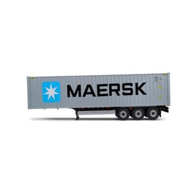Ремарке за камион CONTAINER TRAILER MAERSK GREY SOLIDO 1:24 - 2400505