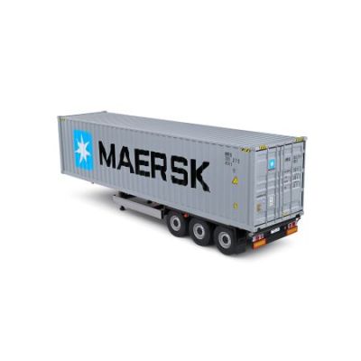 Ремарке за камион CONTAINER TRAILER MAERSK GREY SOLIDO 1:24 - 2400505