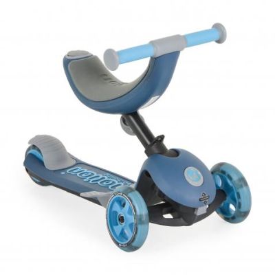 Сгъваема тротинетка със седалка Byox Motion 4в1 син