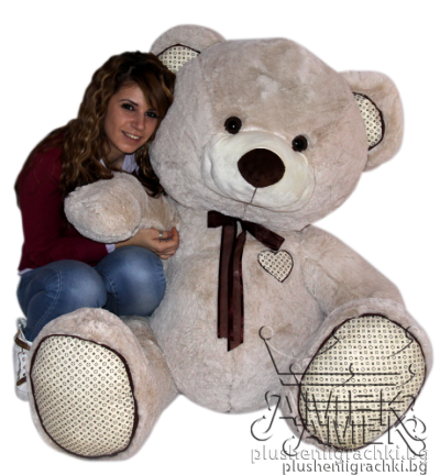 Огромен мечок с панделка| 2 цвята| 100 см