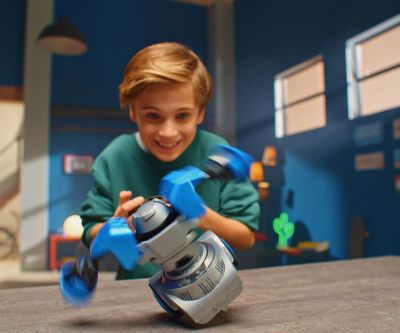 Боен комплект Robot Tornado Silverlit 86883 зелен и син 