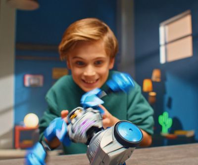 Боен комплект Robot Tornado Silverlit 86883 зелен и син 