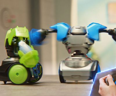 Боен комплект Robot Tornado Silverlit 86883 зелен и син 