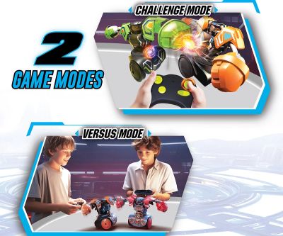 Боен комплект Robot Tornado Silverlit 86883 зелен и син 