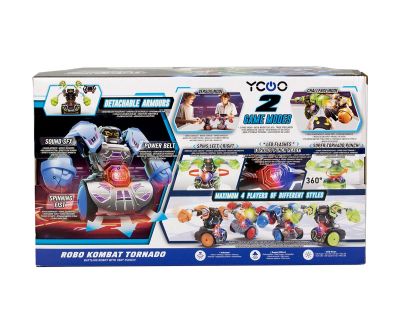 Боен комплект Robot Tornado Silverlit 86883 червено и оранжево 