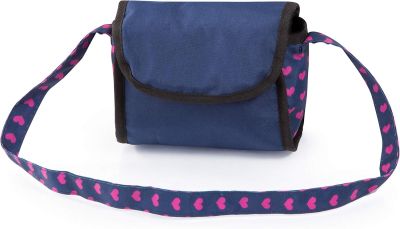 Количка за кукли City Star с чанта синя BAYER 13654AA 