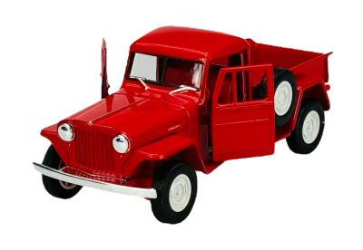 Метален джип Jeep Willys Pickup 1947 Welly 1:34