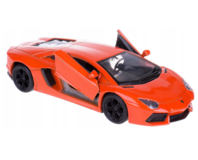 Метална кола Lamborghini Aventador Coupe Welly 1:34