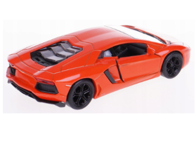 Метална кола Lamborghini Aventador Coupe Welly 1:34