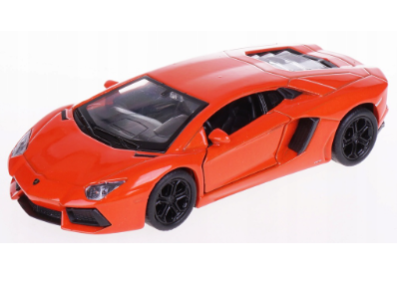 Метална кола Lamborghini Aventador Coupe Welly 1:34