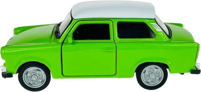 Метална кола Trabant 601 Welly 1:34 зелен