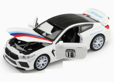 Метална кола BMW M6 Sport със звук 1:32 
