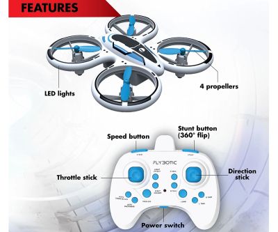 Дрон Neon каскада Silverlit 84827 - Неонов каскадьор