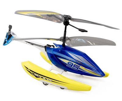 Хеликоптер с радио контрол за въздух и вода Aqua blaze Silverlit 84795 - Aqua blaze