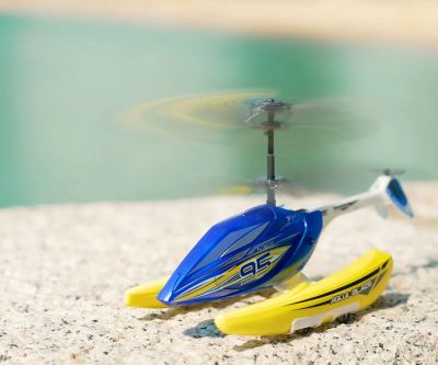 Хеликоптер с радио контрол за въздух и вода Aqua blaze Silverlit 84795 - Aqua blaze