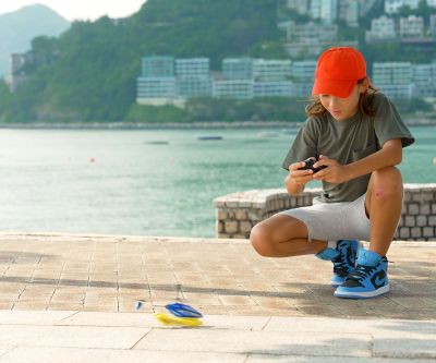 Хеликоптер с радио контрол за въздух и вода Aqua blaze Silverlit 84795 - Aqua blaze