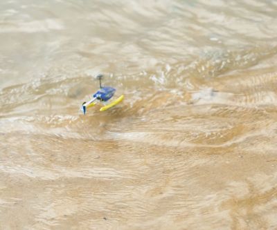 Хеликоптер с радио контрол за въздух и вода Aqua blaze Silverlit 84795 - Aqua blaze