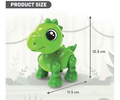 Робот Динозавър син Silverlit 88593 - Dino Heads Up Blue