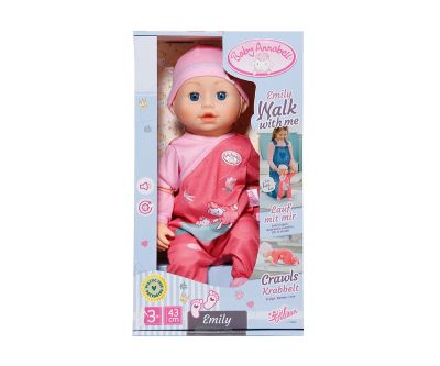 Baby Annabell Кукла Емили се учи да върви Zapf Creation 710616