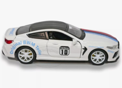 Метална кола BMW M8 Sport със звук 1:32 