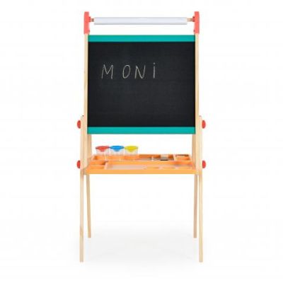 Дървена дъска за рисуване с магнити BPE318