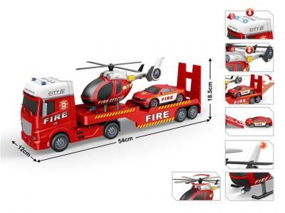 Пожарен камион с ремарке 666-67F