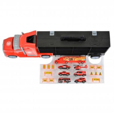 Камион куфар с колички Fire Truck 666-03