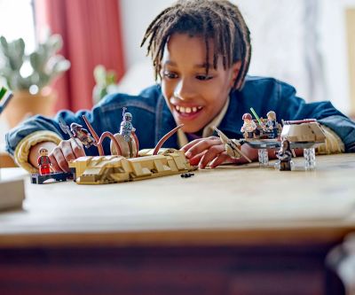 Конструктор LEGO Star Wars 75396 Пустинен скиф и ямата на сарлака