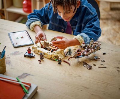 Конструктор LEGO Star Wars 75396 Пустинен скиф и ямата на сарлака