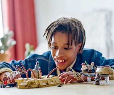 Конструктор LEGO Star Wars 75396 Пустинен скиф и ямата на сарлака