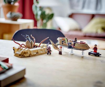 Конструктор LEGO Star Wars 75396 Пустинен скиф и ямата на сарлака