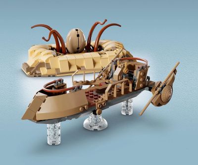 Конструктор LEGO Star Wars 75396 Пустинен скиф и ямата на сарлака