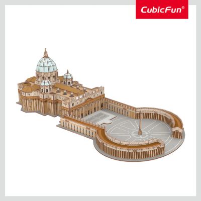 3D Пъзел St. Peter’s Basilica CubicFun C244h