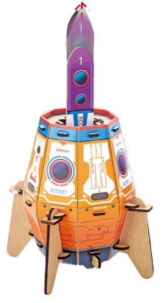Пъзел 3D National Geographic Rocket & Racing Car CubicFun DS1099h 